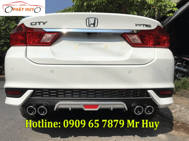 Líp chia 4 pô xe Honda City 2019