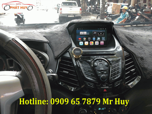 Màn hình gối đầu android xe Ford Ecosport 