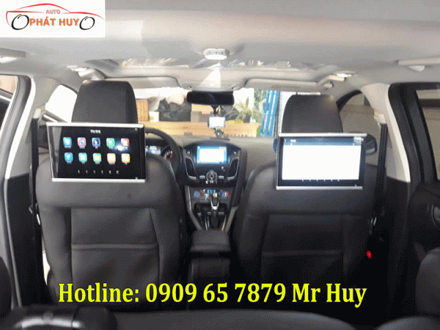 Màn hình gối đầu Android xe Ford Focus 2019