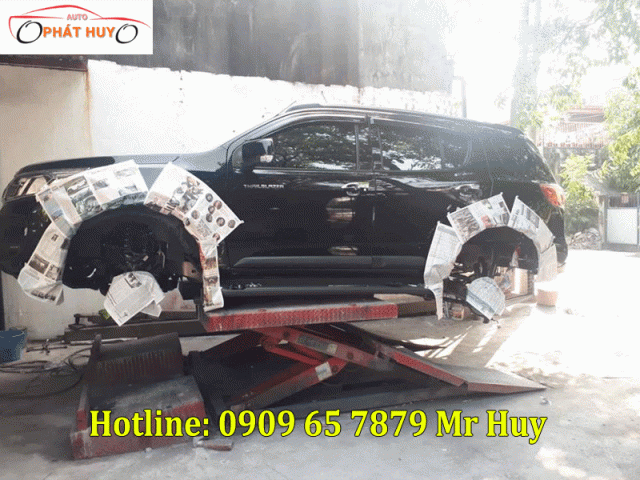 Phủ gầm chống rỉ sét cho chevrolet Trailblazer