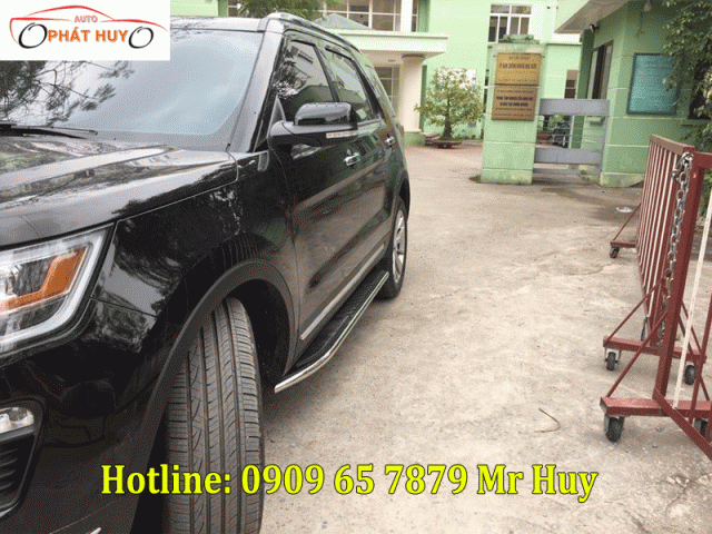 Bệ bước chân lên xuống xe Ford Explorer 2019 Bệ bước chân lên xuống xe Ford Explorer 2019