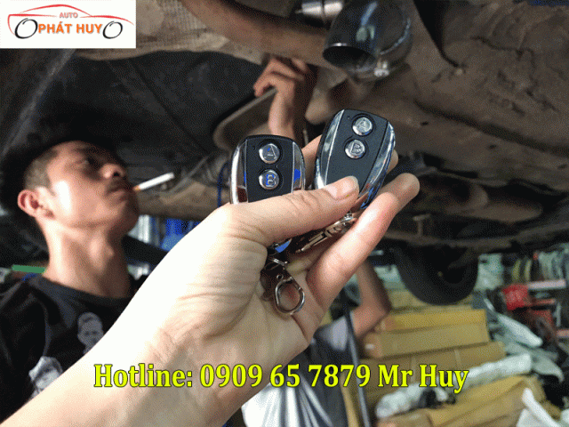 Độ pô nổ on off cho xe Honda HR-V
