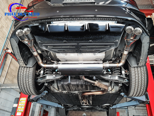 Độ pô nổ on off cho xe Kia Cerato 2019