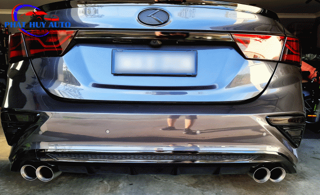 Độ pô nổ on off cho xe Kia Cerato 2019