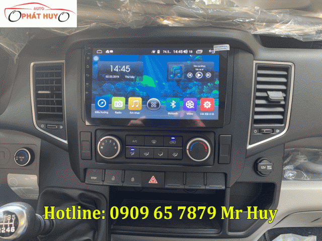 Màn hình DVD android xe Hyundai Solati 2019