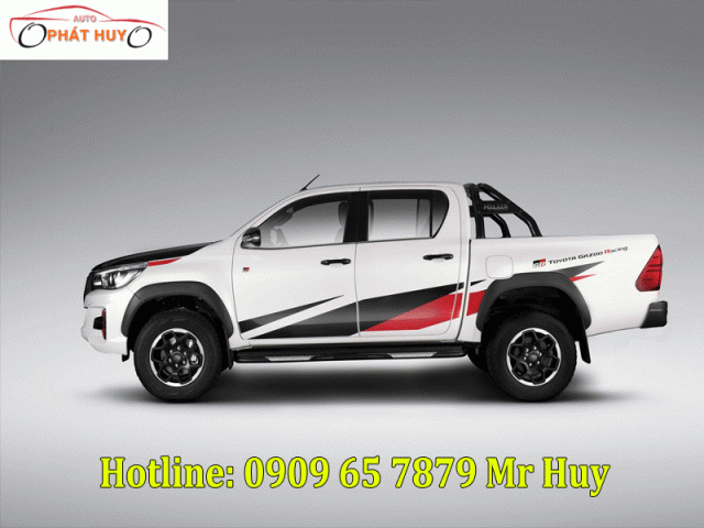 Tem dán sườn cho xe Toyota hilux