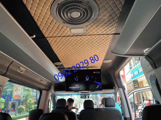 Bọc trần da 5D cho xe Hyundai Solati