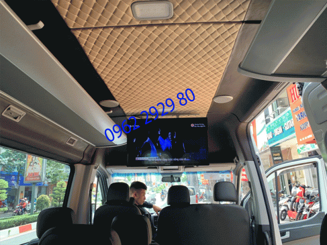 Bọc trần da 5D cho xe Hyundai Solati