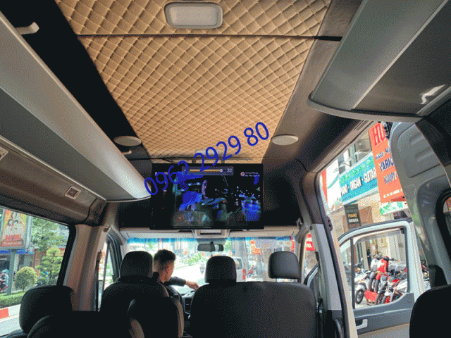 Bọc trần da 5D cho xe Hyundai Solati