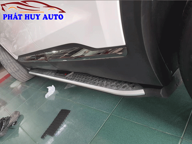 Bệ Bậc Bước Chân Theo xe Hyundai Santafe 2020