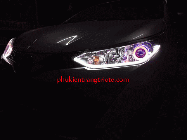 Độ đèn Led theo xe Toyota Vios 2019