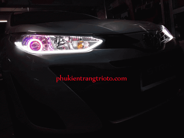 Độ đèn Led theo xe Toyota Vios 2019