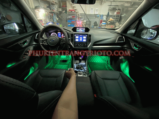 Led đổi màu nội thất xe Subaru Forester
