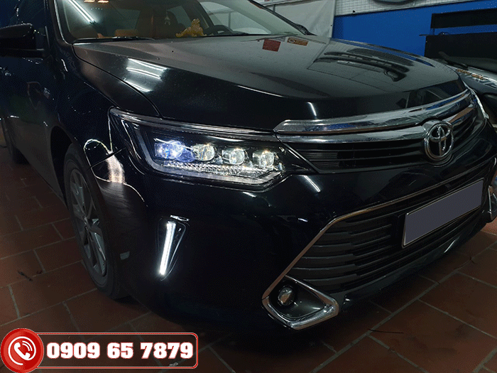 Độ đèn led cho xe Toyota Camry