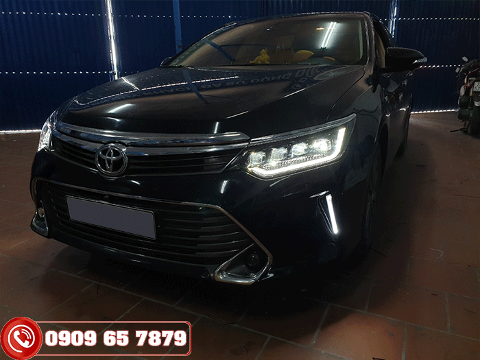 Độ đèn led cho xe Toyota Camry