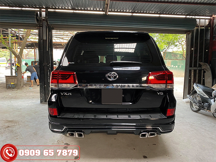 Độ pô cho xe Toyota Land Cruiser