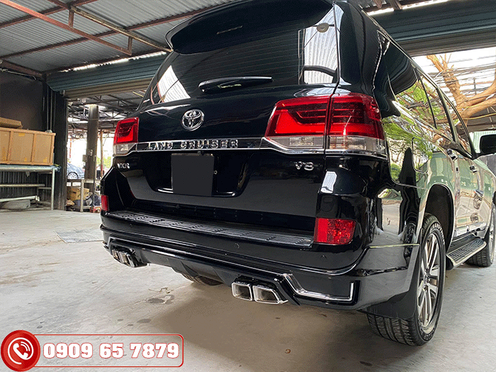 Độ pô cho xe Toyota Land Cruiser