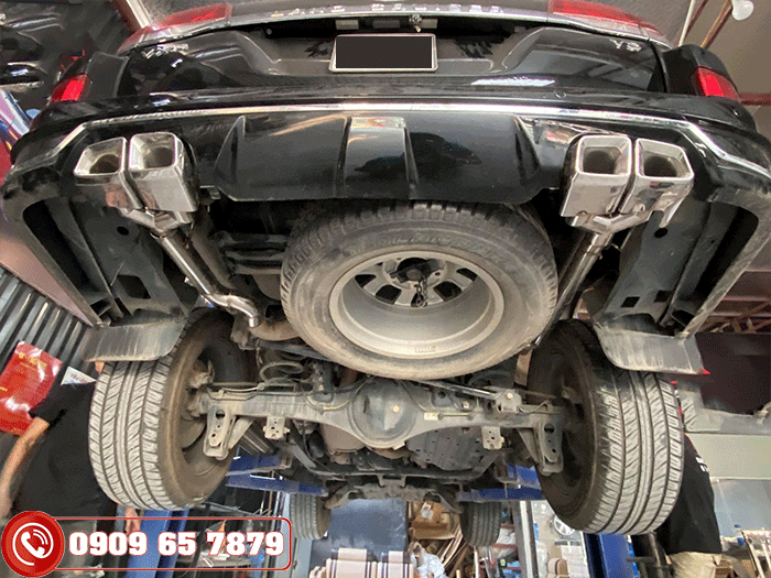 Độ pô cho xe Toyota Land Cruiser