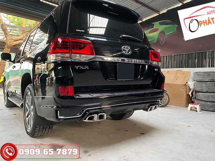 Độ pô cho xe Toyota Land Cruiser