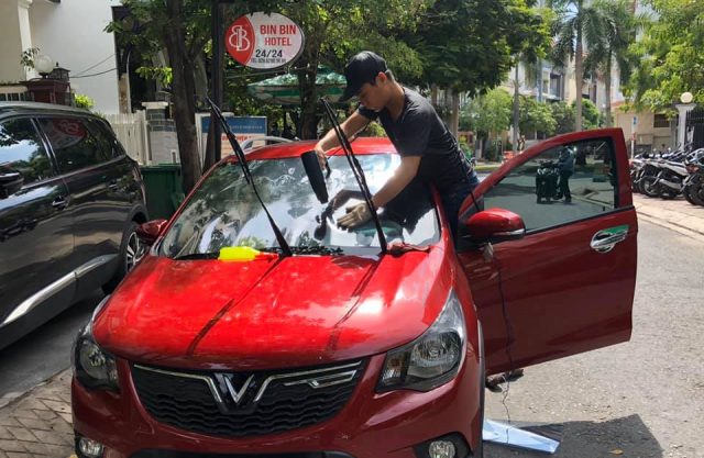 Dán phim cách nhiệt xe Vinfast Fadil
