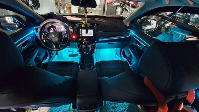Led viền nội thất cho xe Honda CRV