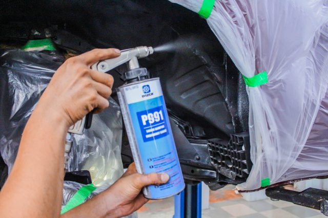 Sơn phủ gầm cho xe Suzuki XL7