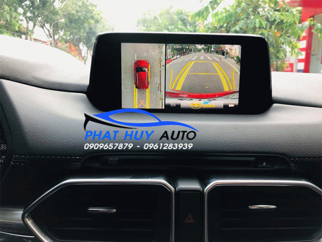 Lắp camera 360 độ cho xe Mazda CX5 2020