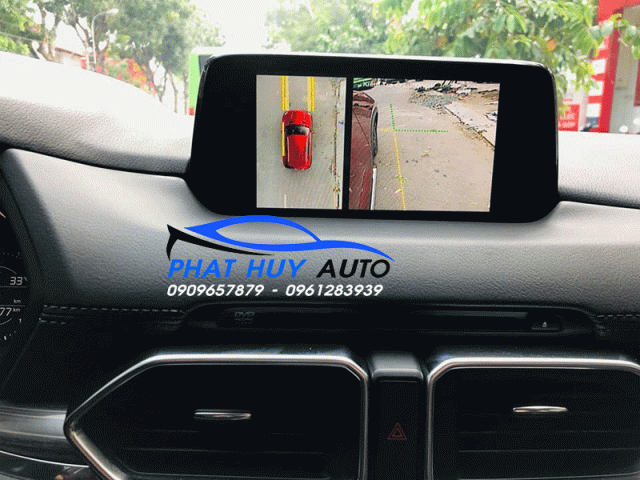 Lắp camera 360 độ cho xe Mazda CX5 2020