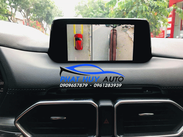 Lắp camera 360 độ cho xe Mazda CX5 2020