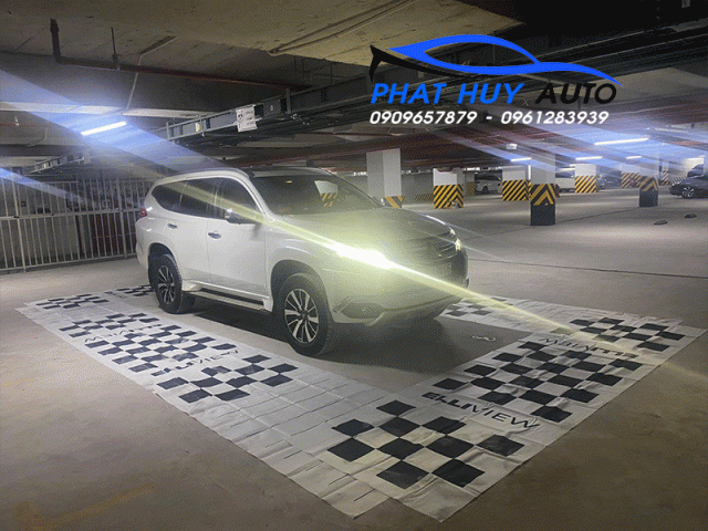 Lắp camera 360 độ Elliview cho xe Pajero Sport 2020