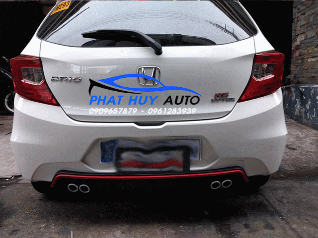 Lip pô zin theo xe Honda Brio