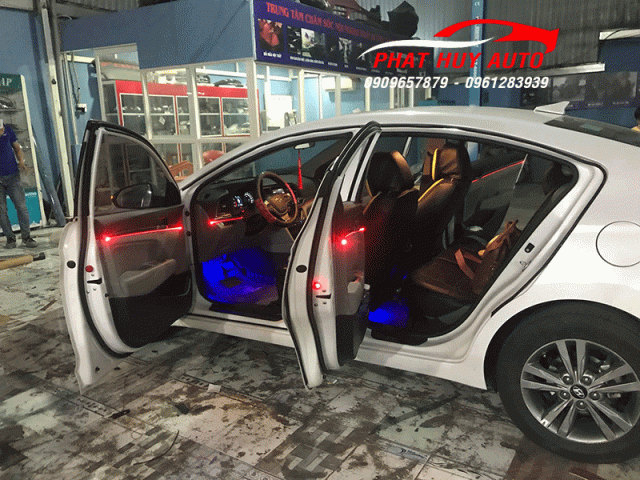 Đèn Led viền nội thất Hyundai Elantra