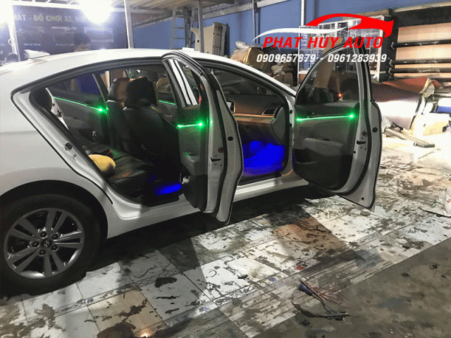 Đèn Led viền nội thất Hyundai Elantra