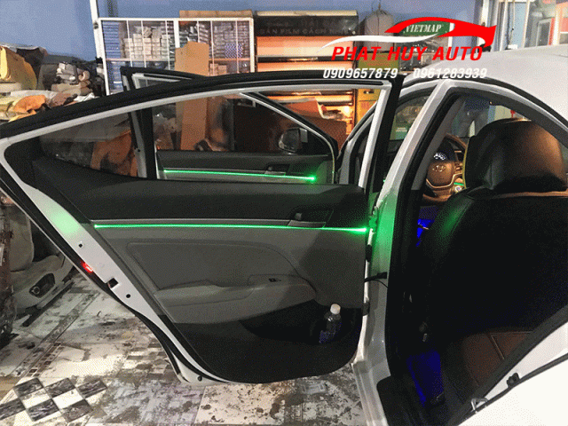Đèn Led viền nội thất Hyundai Elantra