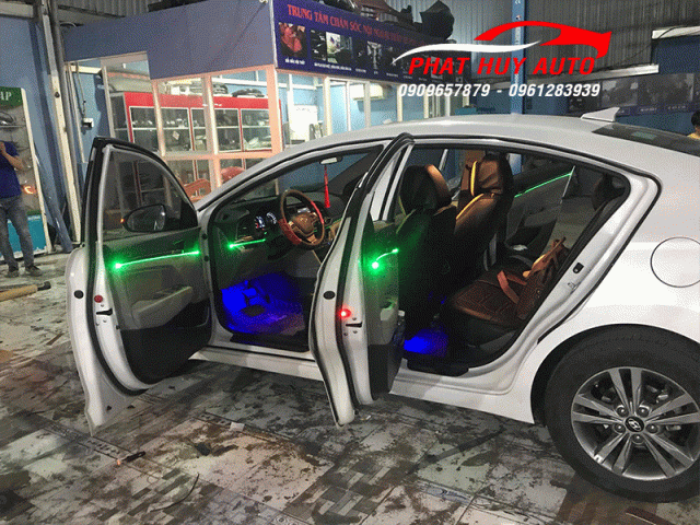 Đèn Led viền nội thất Hyundai Elantra