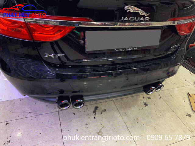 Độ pô cho xe ô tô Jaguar XF
