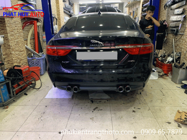 Độ pô cho xe ô tô Jaguar XF