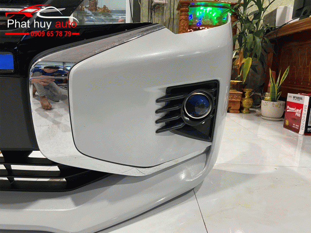 Độ đèn bi gầm cho xe Mitsubishi Attrage 2020