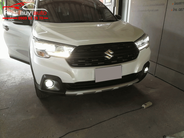 Độ đèn bi gầm xe Suzuki XL7