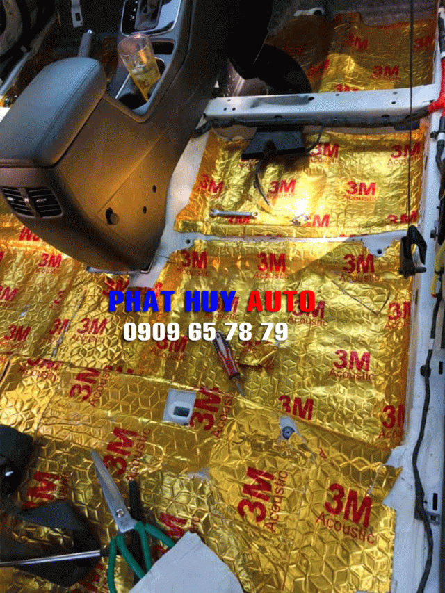 Cách âm chống ồn cho Kia Soluto