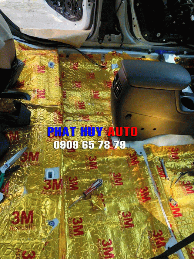 Cách âm chống ồn cho Kia Soluto