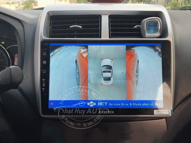 Camera 360 độ xe Toyota Wigo