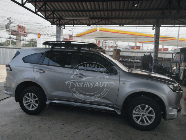 Lắp baga mui cho xe Isuzu Mux 2021