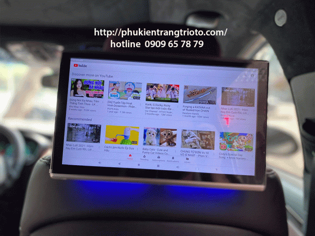 Lắp màn hình gối đầu cho xe Toyota Cross 2021Lắp màn hình gối đầu cho xe Toyota Cross 2021