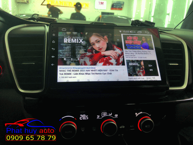 Màn Hình DVD Android xe Honda City 2021