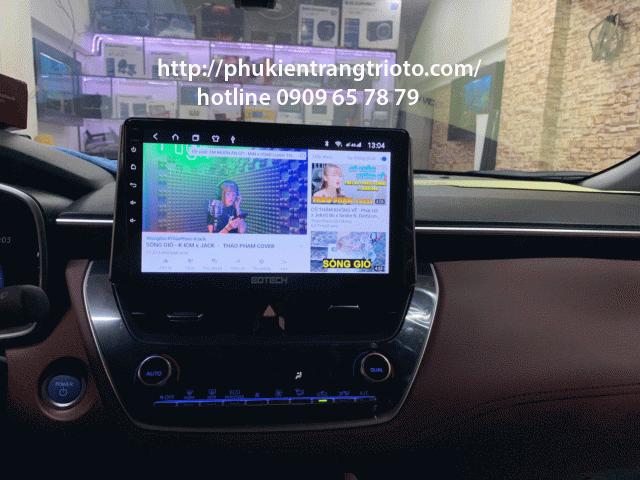 Màn hình DVD Android Xe Toyota Cross 2021