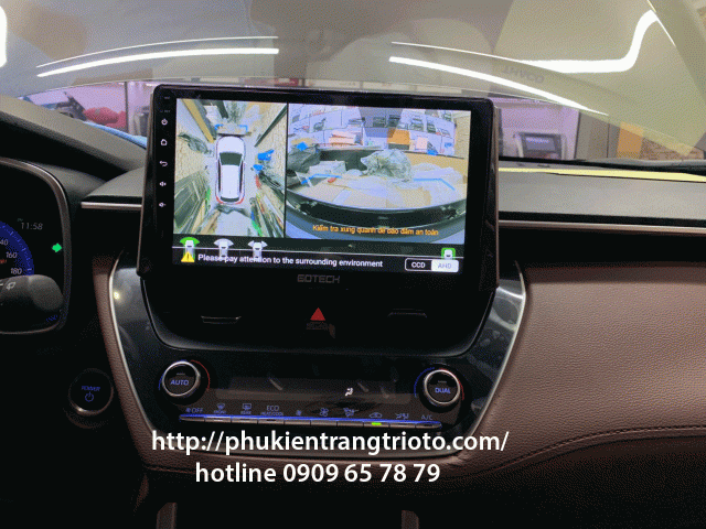 Màn hình DVD Android Xe Toyota Cross 2021