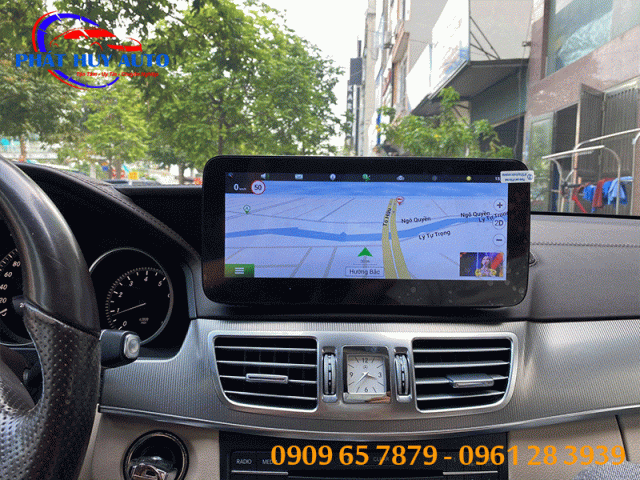 Màn hình Android xe MERCEDES E200