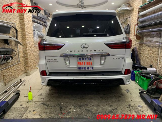 Nâng đời Lexus LX570 2016 lên đời 2022