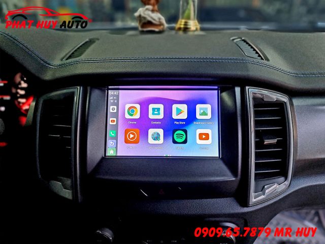 Lắp Android Box cho Ford Raptor 2022